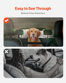 VEVOR suņa auto barjera, 1422 mm plaša, priekšējo sēdekļu uzstādīšana, auto dalītājs SUV