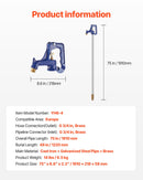VEVOR salizturīgs dārza hidrants no čuguna - garums 1,91 m, dziļums 1,22 m