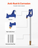 VEVOR salizturīgs dārza hidrants 1 m garums, 30 cm ierokamais dziļums, izturīgs čuguns