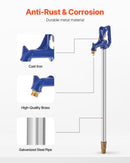 VEVOR salizturīgs dārza hidrants 1,3 m garums, 61 cm ierokamais dziļums, izturīgs čuguns