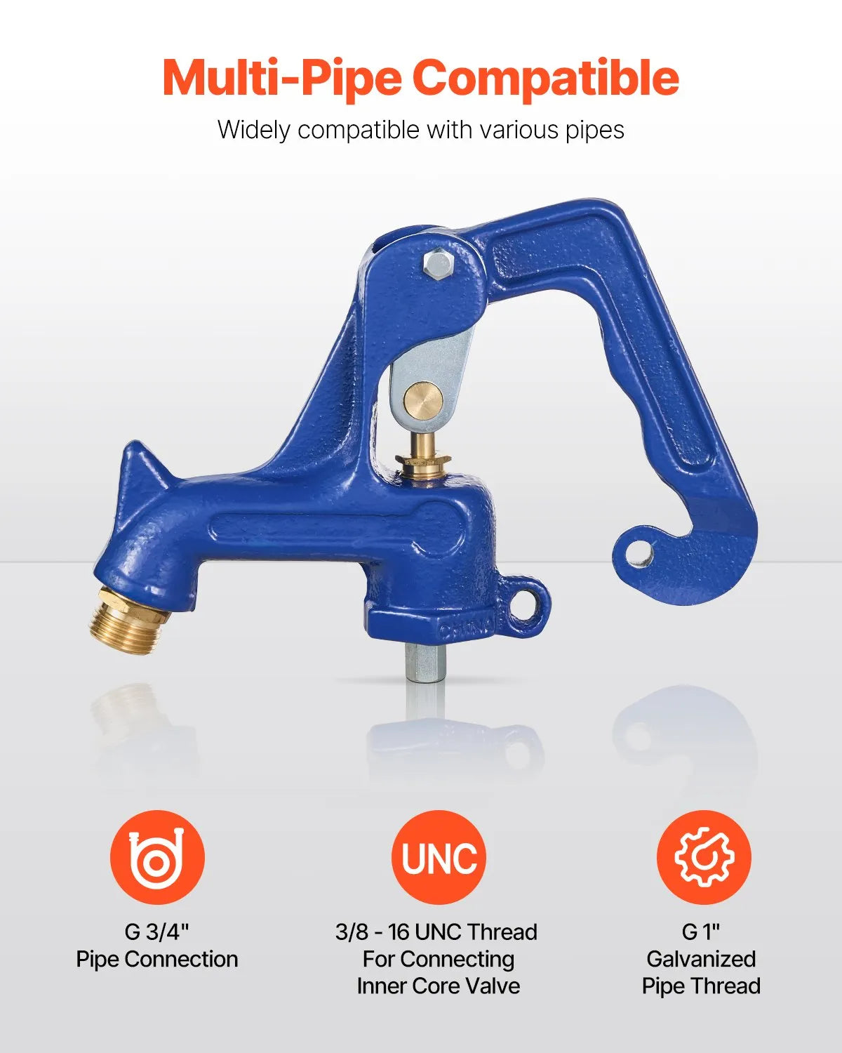 Outdoor Tap Frost-Resistant Replacement Valve (Blue) – Anti-Freeze Hydrant Head Mechanism