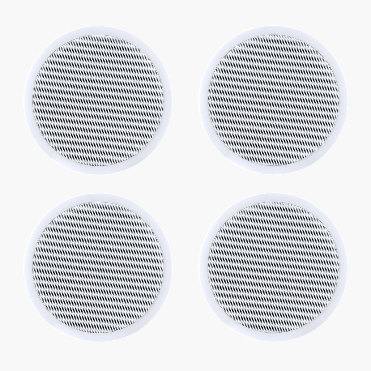 VEVOR Bluetooth Ceiling and Wall Speaker System 16.5 cm, 4 Speakers, 2-Way, with Amplifier
