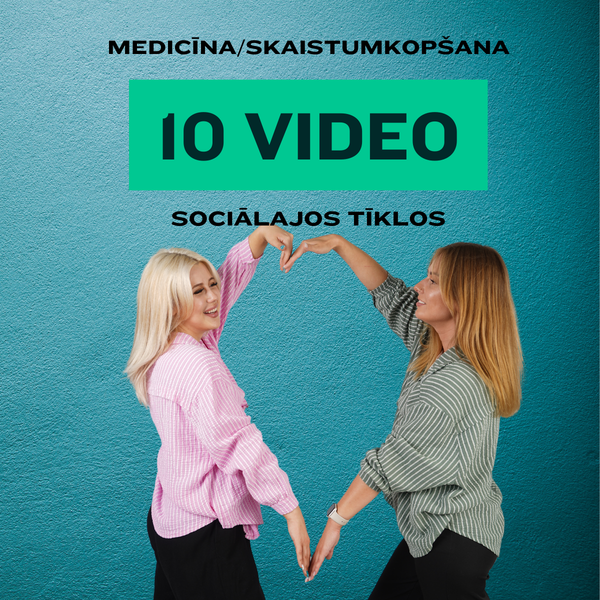 10 video skaistumkopšanas/medicīnas pakalpojuma apmeklējums(Monta+Viktorija+Nils),publicēs TikTok,Facebook,Instagram(lasīt apakšā pilnu aprakstu