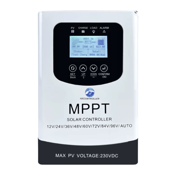 ☀️ HXCONTROLLER 40A MPPT Saules Uzlādes Kontrolieris 230VDC (12V–96V, LiFePO4/Li - ion/GEL) - ZEMLETES.LV