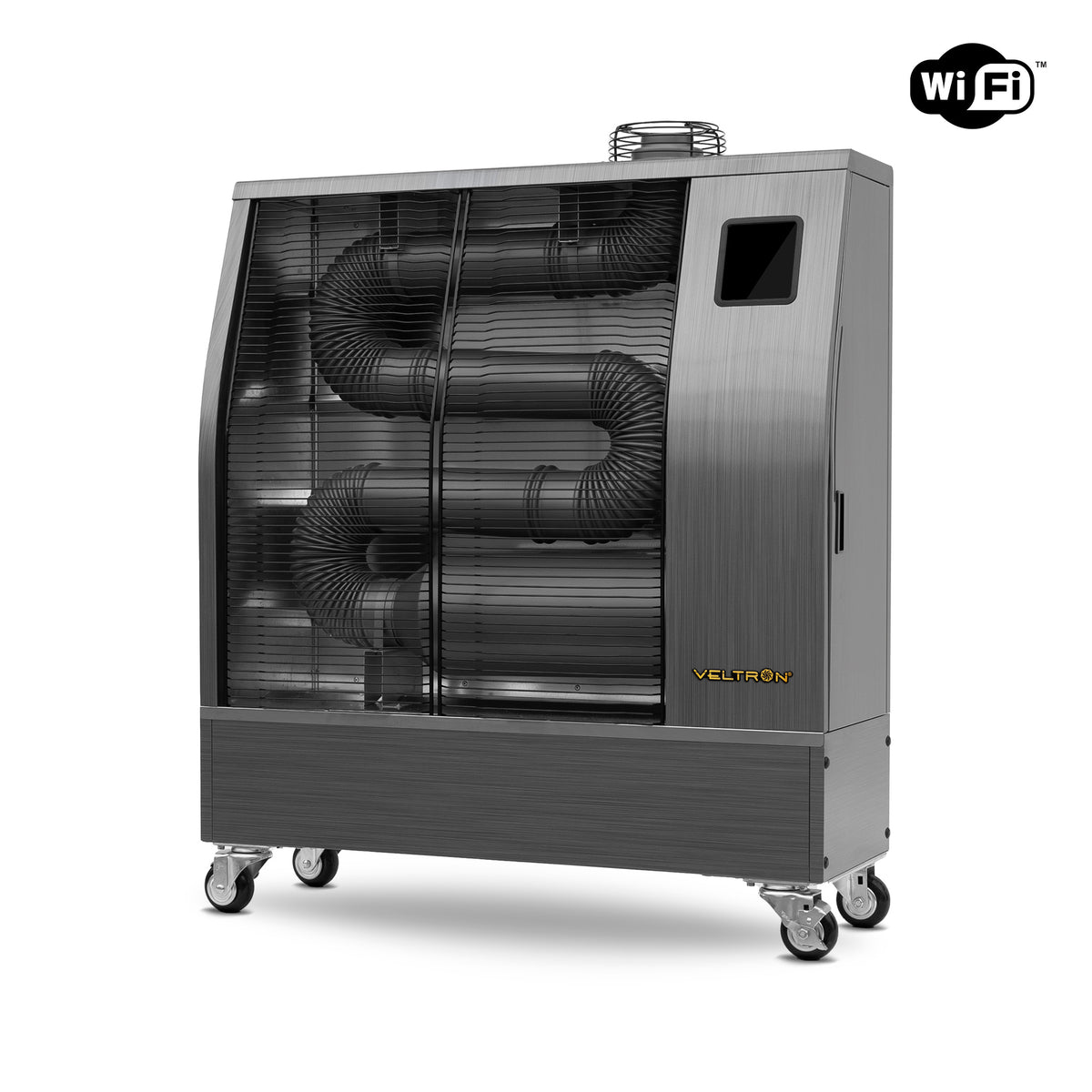 220V 14 kW Veltron DHOE-120 infrared diesel heater – Wi-Fi, 30 l tank, 55–88 m²