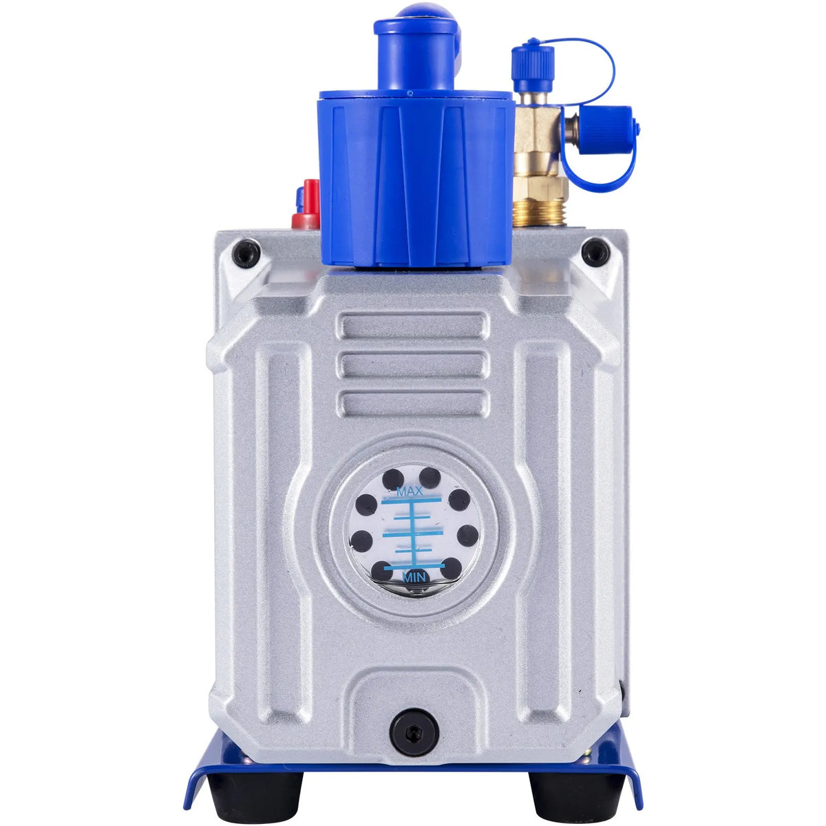 VEVOR Two-Stage Rotary Vane HVAC Vacuum Pump 717 l/min, 746 W (1 HP), Ultimate Vacuum 0.3 Pa, for Car A/C System Evacuation and Repair