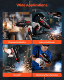 VEVOR Pārnēsājams Rokas Metināšanas Aparāts 20-130A ar Nepārtrauktu Strāvas Regulēšanu