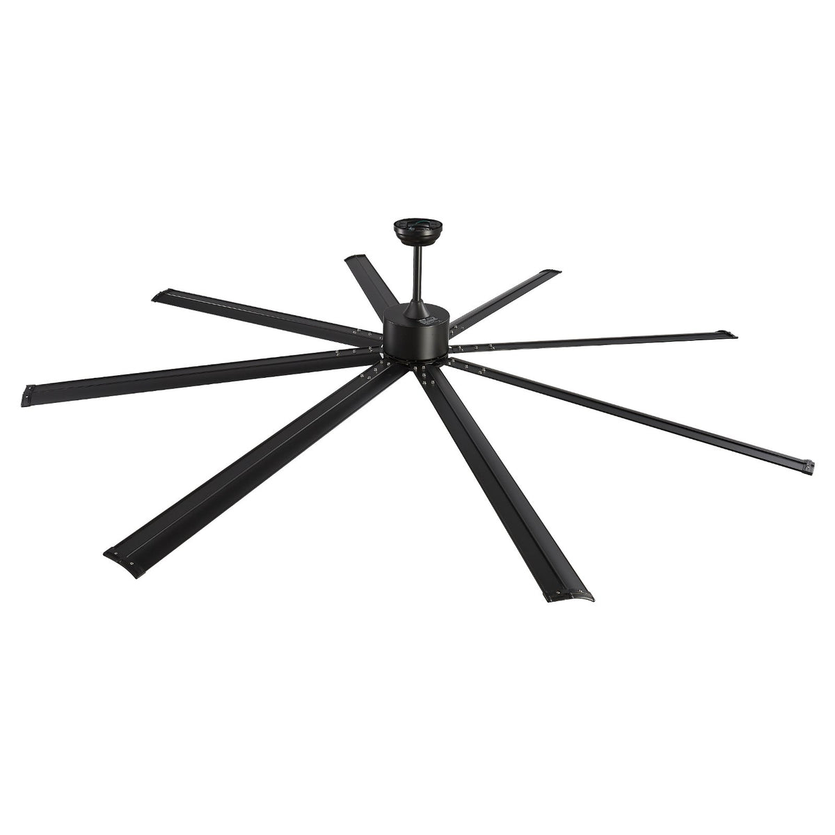 VEVOR 244 cm Aluminium Ceiling Fan without Light, Remote Control, DC Motor, Black