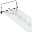 Sniega jumta lāpsta, 914 cm alumīnija kāts ar slīdragu, 48,3 cm premium asmens, droša jumtam ar rullīšiem, neslīdošs rokturis, piemērota mājas jumtiem, automašīnu sniegam un slapjām lapām