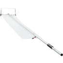 Sniega jumta lāpsta, 914 cm alumīnija kāts ar slīdragu, 48,3 cm premium asmens, droša jumtam ar rullīšiem, neslīdošs rokturis, piemērota mājas jumtiem, automašīnu sniegam un slapjām lapām