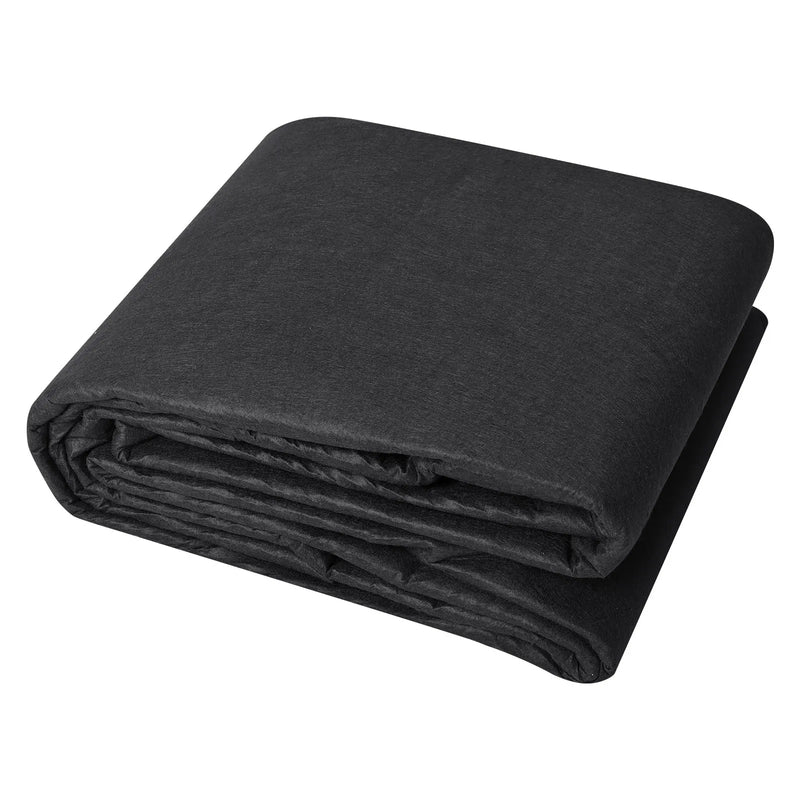 VEVOR Neausts ģeotekstils 4,57 x 6,1 m, 136 g/m² ainavu labiekārtošanai, pastiprināts dārza nezāļu ierobežošanas segums, drenāžas audums franču drenām, zemes seguma nezāļu kontroles audums - ZEMLETES.LV