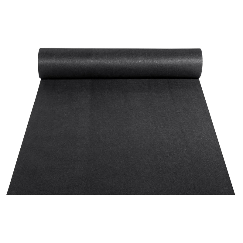 VEVOR Neausts ģeotekstils zem grants 1,83 x 15,24 m, 271 g/m² piebraucamā ceļa un ainavu audums, pastiprināts nezāļu ierobežošanas segums, drenāžas audums franču drenām, melns - ZEMLETES.LV