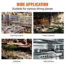 VEVOR fritiera tauku tvertne, 30 l eļļas savākšanas un pārvadāšanas konteiners no nerūsējošā tērauda ar rūsas izturīgu pārklājumu, ar vāku, fiksācijas skavām un filtra maisu karstas cepamās eļļas filtrēšanai, melna