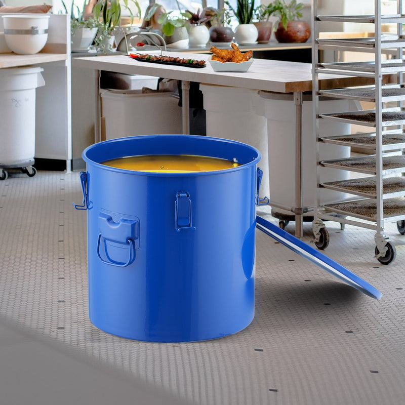 VEVOR frī kartupelu eļļas spainis 37,85 L, остекление, очистка, использование фильтра maisu