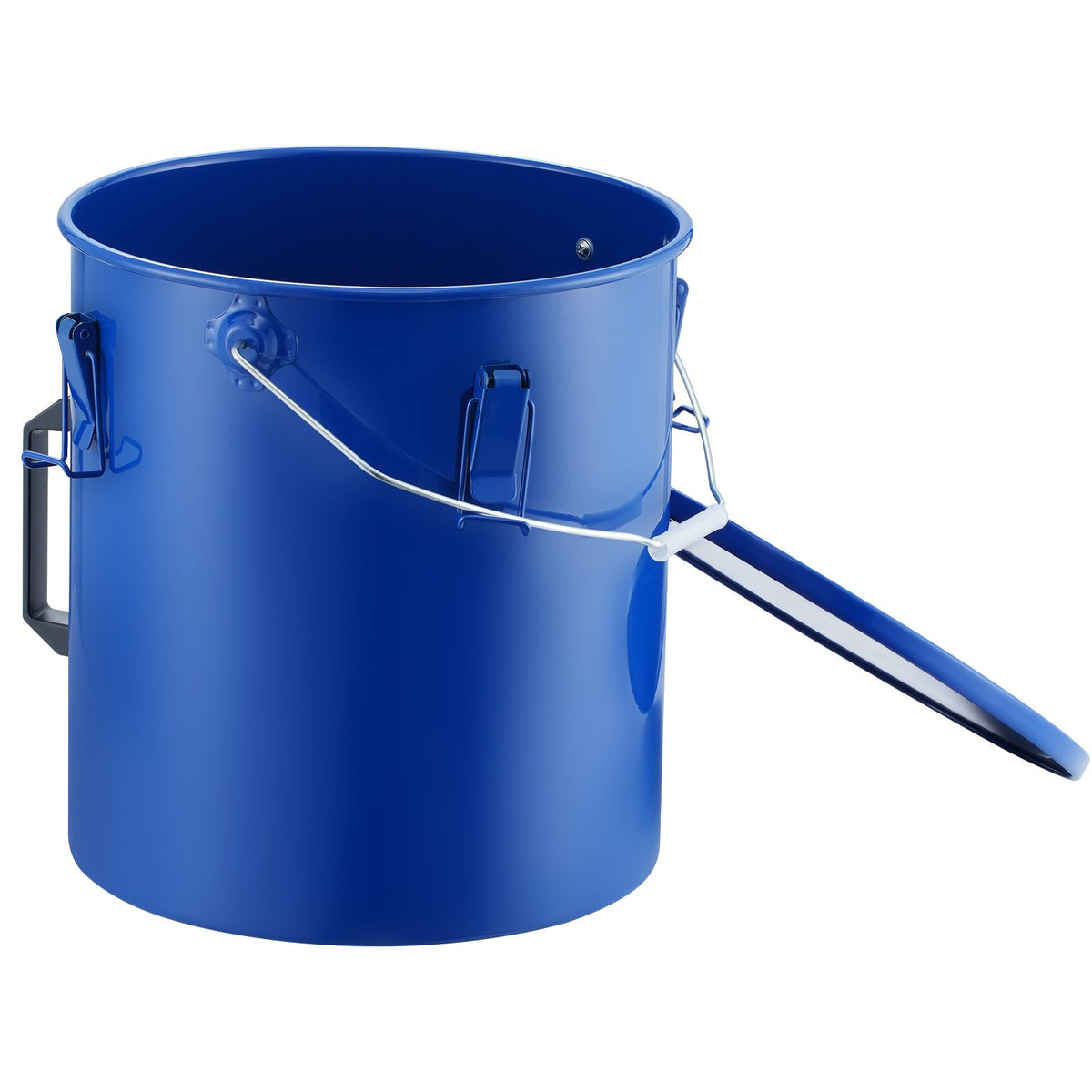 VEVOR Deep Fryer Oil Tank 22.7 L, Carbon Steel with Anti-Corrosion Coating, Lid and Filter Bag