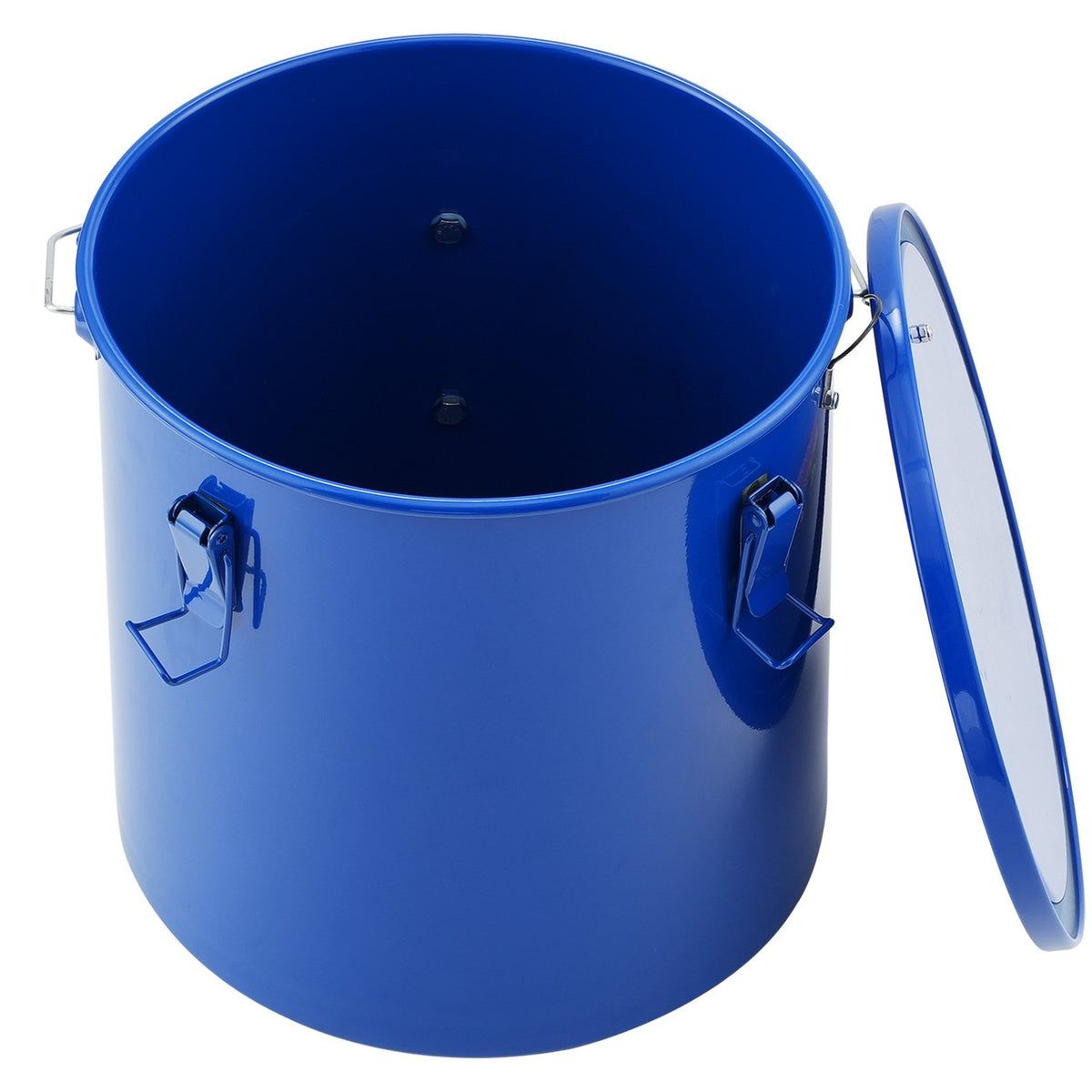 VEVOR Deep Fryer Oil Tank 22.7 L, Carbon Steel with Anti-Corrosion Coating, Lid and Filter Bag