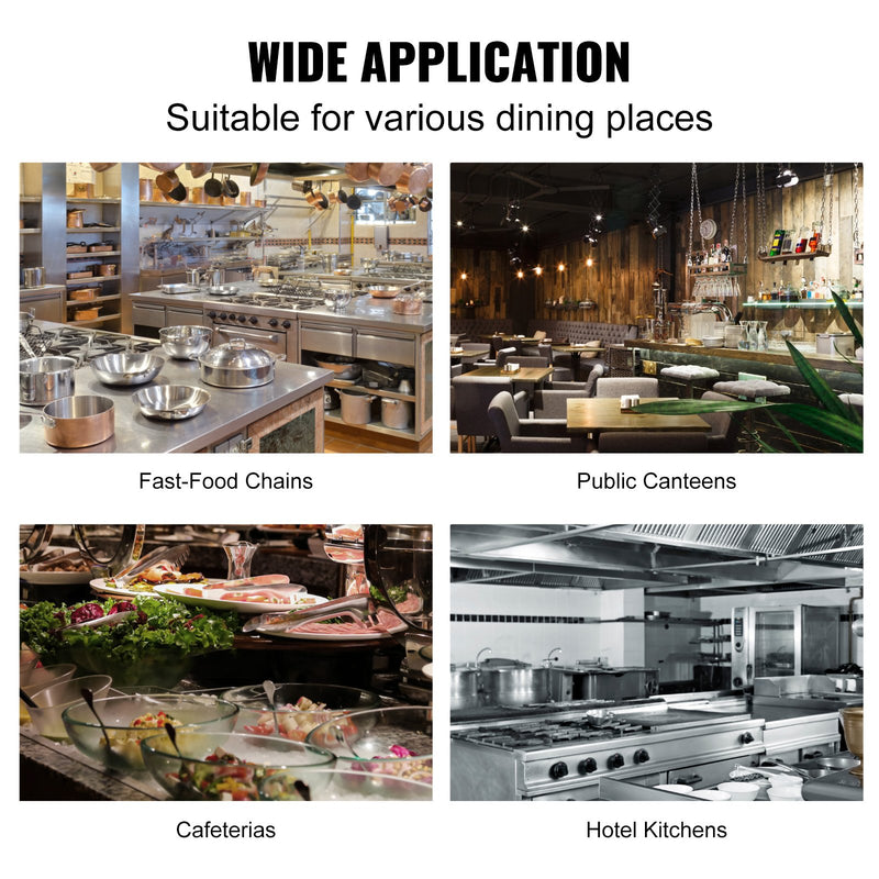 VEVOR Frī Eļļas Kaste, 22.7 L, Oglekļa Tērauds, Pretkorozijas Pārklājums, Ar Vāku un Filtra Maisiņu