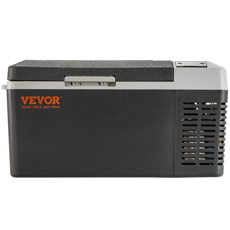 VEVOR pārnēsājams auto ledusskapis–saldētava ar kompresoru, 19,9 l, vienas zonas, lietošanai automašīnā un mājās