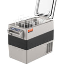 52L VEVOR pārnēsājams auto ledusskapis/saldētavas kompresors, divas zonas