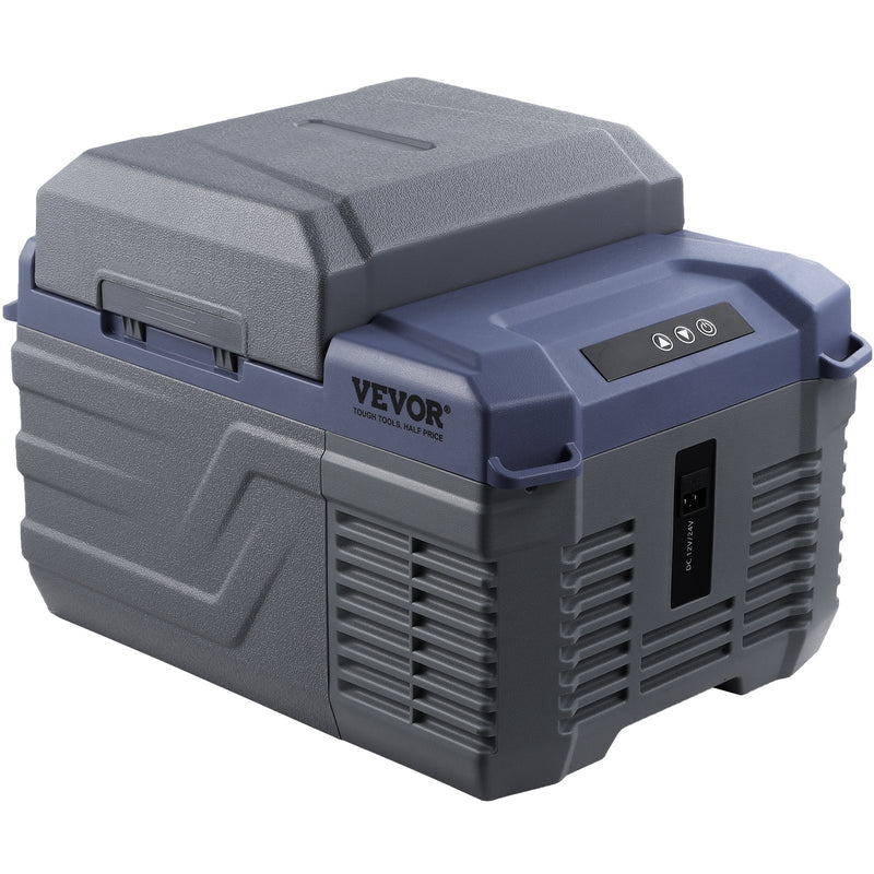 12L VEVOR pārnēsājams auto ledusskapis/saldētavas kompresors, viena zona