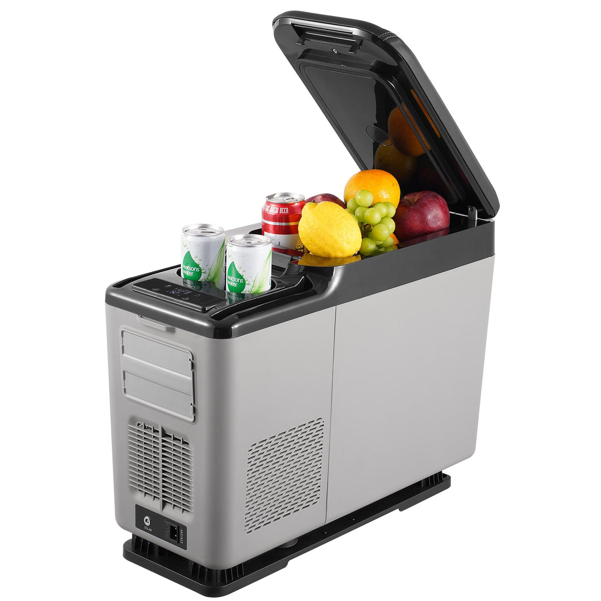 15L VEVOR Portable Car Fridge Freezer with Compressor, Single Zone, for Car and Home Use