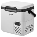 VEVOR 18 l auto ledusskapis ar kompresoru, pārnēsājama 12 V/24 V DC un 100–240 V AC elektriskā saldētava ar rokturi, temperatūra no -20 °C līdz 20 °C, kemperiem, automašīnām, laivām un kempingam