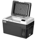25L VEVOR pārnēsājams auto ledusskapis ar saldētavas kompresoru, vienas zonas
