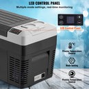 25L VEVOR pārnēsājams auto ledusskapis ar saldētavas kompresoru, vienas zonas