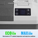 25L VEVOR pārnēsājams auto ledusskapis ar saldētavas kompresoru, vienas zonas