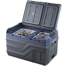 25L VEVOR pārnēsājams auto ledusskapis/saldētavas kompresors, divas zonas