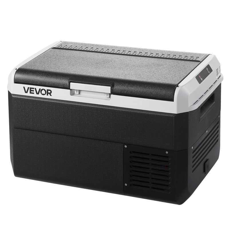 VEVOR 12 V auto ledusskapis 40 l ar regulējamu temperatūru - 20 ℃ līdz 20 ℃, pārnēsājams kompresora dzesētājs ar 12/24 V DC un 100–240 V AC, kempingam, ceļojumiem un RV - ZEMLETES.LV