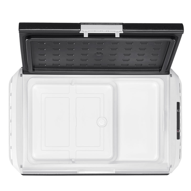 VEVOR 12 V auto ledusskapis 40 l ar regulējamu temperatūru - 20 ℃ līdz 20 ℃, pārnēsājams kompresora dzesētājs ar 12/24 V DC un 100–240 V AC, kempingam, ceļojumiem un RV - ZEMLETES.LV