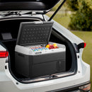 VEVOR 12 V auto ledusskapis 40 l ar regulējamu temperatūru - 20 ℃ līdz 20 ℃, pārnēsājams kompresora dzesētājs ar 12/24 V DC un 100–240 V AC, kempingam, ceļojumiem un RV - ZEMLETES.LV
