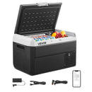 VEVOR 12 V auto ledusskapis 40 l ar regulējamu temperatūru - 20 ℃ līdz 20 ℃, pārnēsājams kompresora dzesētājs ar 12/24 V DC un 100–240 V AC, kempingam, ceļojumiem un RV - ZEMLETES.LV