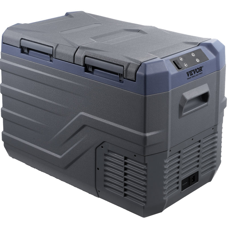32L VEVOR pārnēsājams auto ledusskapis/saldētavas kompresors, divas zonas