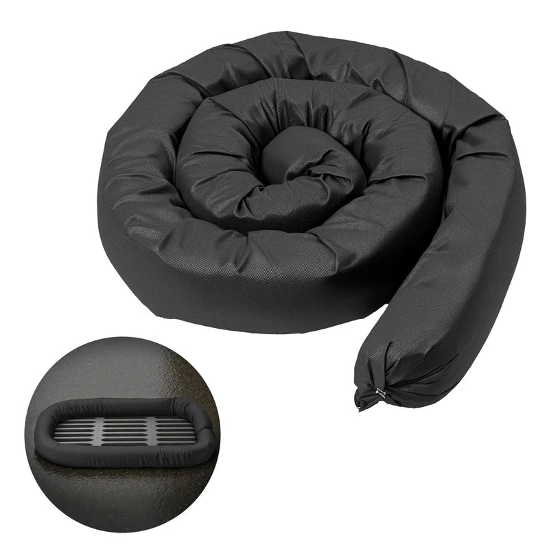 Nogulšņu filtrācijas zeķe 12,7 × 304 cm, aizsardzībai pret eroziju un drenāžas sistēmu nosprostojumu