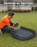 Nogulšņu filtrācijas zeķe 12,7 × 304 cm, aizsardzībai pret eroziju un drenāžas sistēmu nosprostojumu