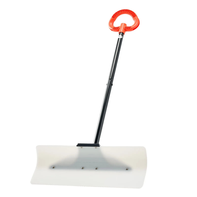 Sniega stūmējlāpsta 61 cm HDPE ar segmentētu kātu un ergonomisku rokturi