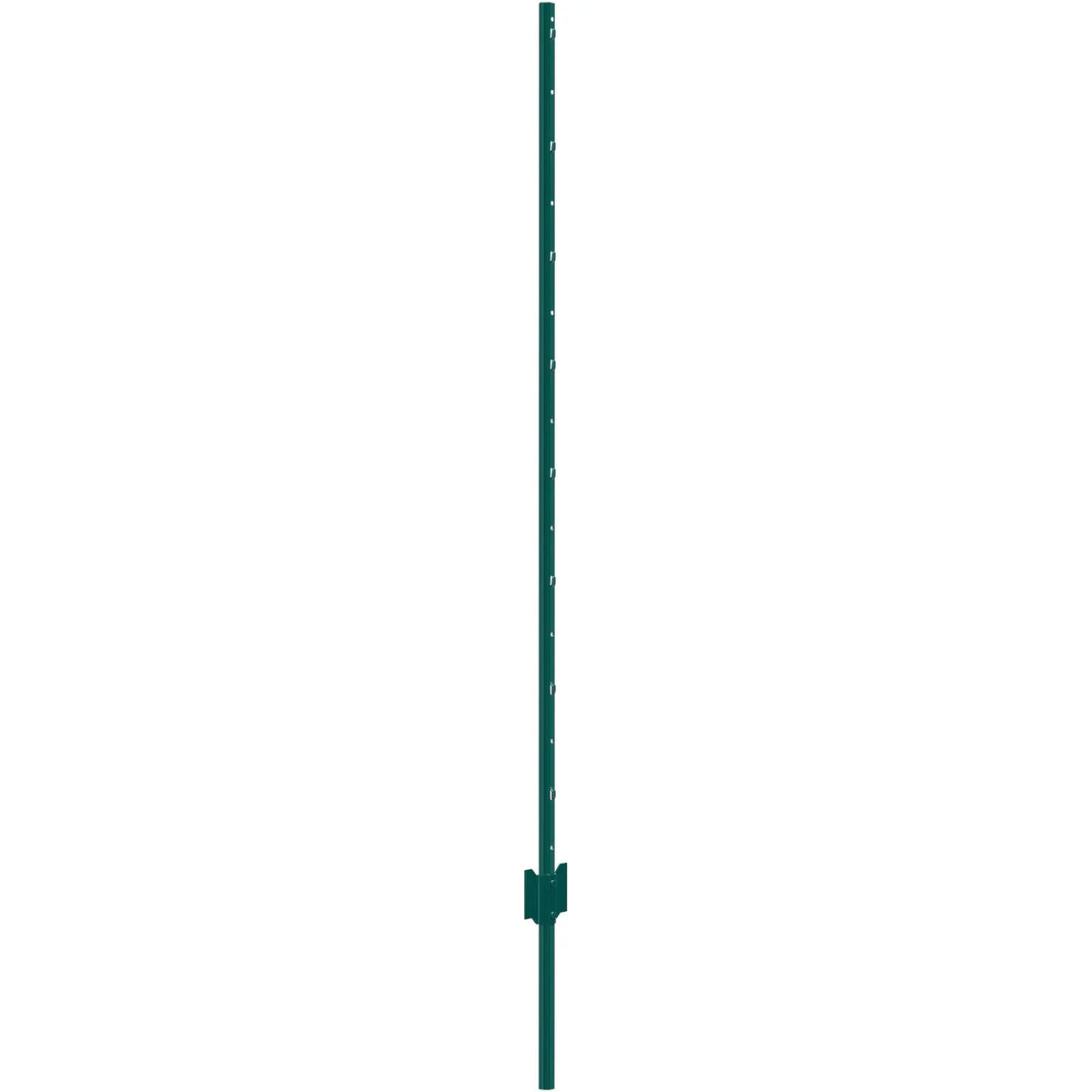 152 cm T-profiil metallist aiapostid, rohelised, 10 tk, tugevdatud