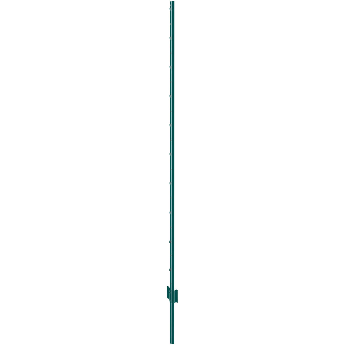 Metallist aiapostid 183 cm, 6 tk, T-profiil, tugevdatud, rohelised