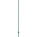 213 см метала žoga stabi T veida, zaļi, 10 gab., pastiprināti