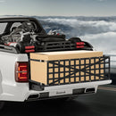 Aizmugures aizsargtīkls Pikapa kravas kastes tīkls 1370 × 460 mm Regulējams ar krustenisko dizainu