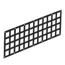 Pikapa aizmugures borta tīkls 137 × 46 cm ar regulējamu stiprinājumu kravas automašīnām