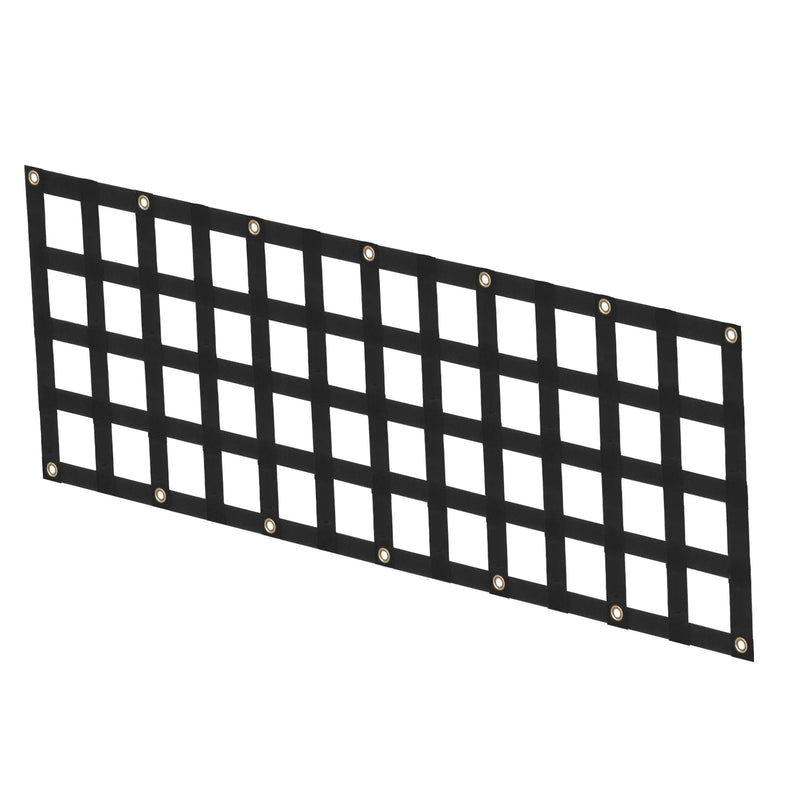 Pikapa aizmugures borta tīkls 137 × 46 cm ar regulējamu stiprinājumu kravas automašīnām