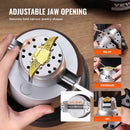 VEVOR 360° rotējošas gravēšanas skrūvspīle ar 69 piederumiem, ideāli piemērota dārgakmeņu inkrustācijai un sīka mēroga gravēšanai. Standarta gravēšanas bloks juvelierizstrādājumiem un precīzai metāla apstrādei.