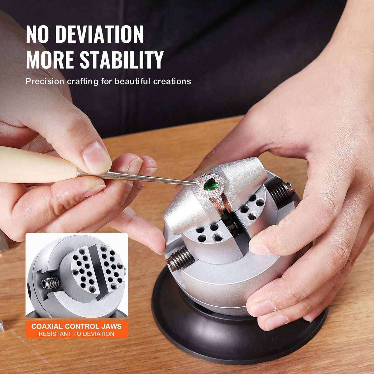 VEVOR Engraving Rotary Tool 78 mm, 360° Rotating, with 70 Accessories, for Jewellery and Inlay Work