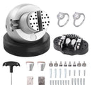 VEVOR 12,7 cm bumbu veida prese gravēšanas iestatīšanai, 360° rotējošs gravēšanas bloks ar 35 piederumiem, rotaslietu gravēšanas rīki, standarta bloks dārgakmens ieliktņiem un mazmēroga gravēšanai