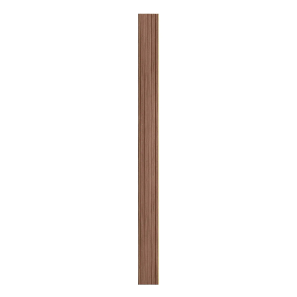VEVOR Wood Slat Acoustic Panels, 8 Pieces, 2440 × 152 mm, WPC Accent Wall Panels for Modern Interior, Artificial Wood Wall Panels for Stylish Décor and Noise Reduction, Grey Oak Colour