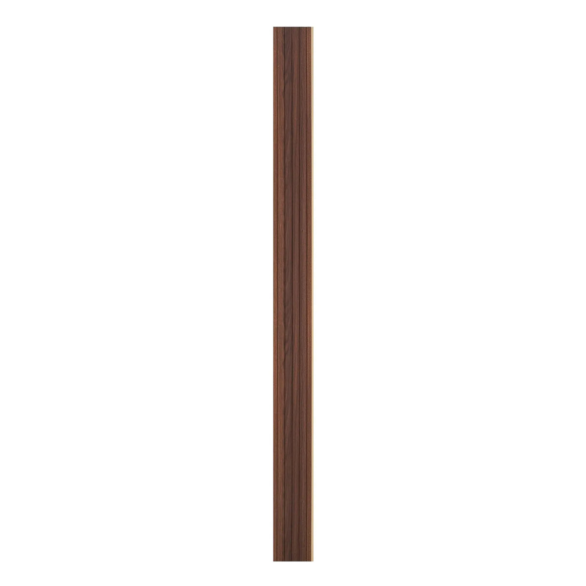 VEVOR Wood Slat Acoustic Panels, 8 Pieces, 2440 × 152 mm, WPC Accent Wall Panels for Modern Interior, Artificial Wood Wall Panels for Stylish Décor and Noise Reduction, Dark Mesh Wood Colour