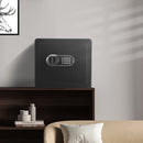 VEVOR seifs 1,2 kubikpēdu apmērā – tērauda drošības seifs ar digitālo tastatūru un 2 atslēgām, ugunsdrošu somu – naudas, zelta, rotaslietu un dokumentu glabāšanai mājās vai viesnīcā, 400 × 300 × 350 mm